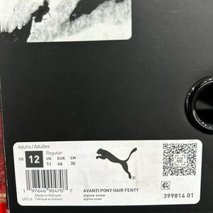 AVANTI PONY HAIR FENTY alpine snow alpine snow